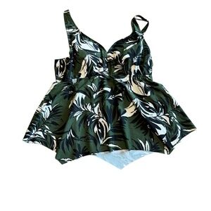 Merona Plus size swim top 20W